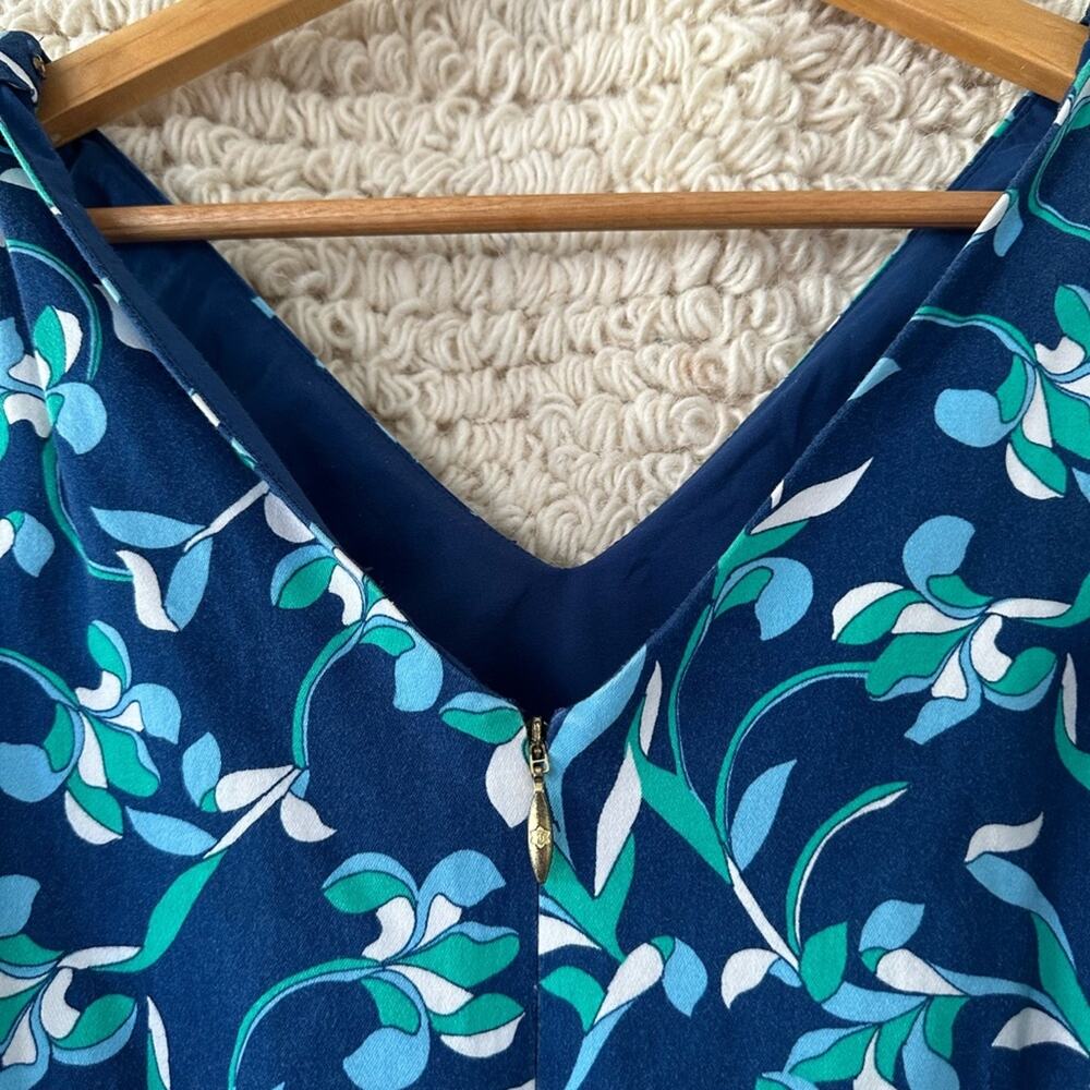 Draper James Floral Knot Shoulder Dress - Picture 7 of 8